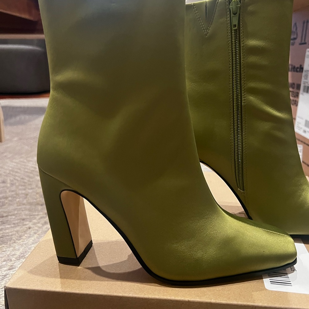 Green Women's Ankle Boots